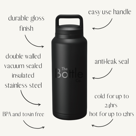 Insulated Sports Bottle w/ handle